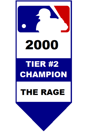 Major League Baseball Pool Tier #2 Champion 2000