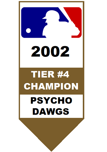 Major League Baseball Pool Tier #4 Champion 2002