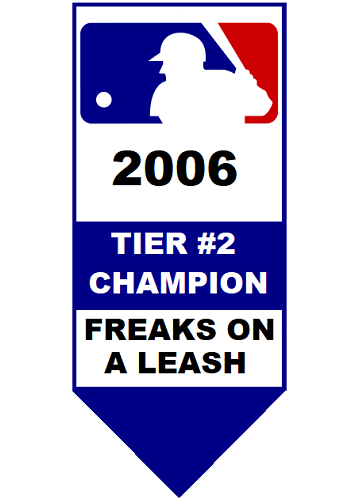 Major League Baseball Pool Tier #2 Champion 2006