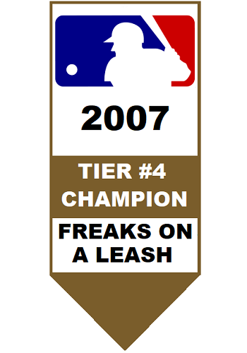 Major League Baseball Pool Tier #4 Champion 2007