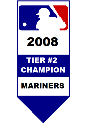 Major League Baseball Pool Tier #2 Champion 2008