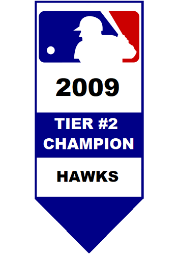Major League Baseball Pool Tier #2 Champion 2009