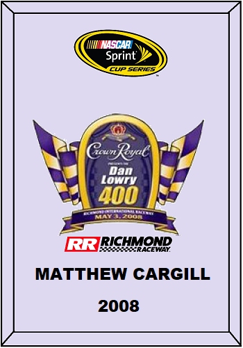 Crown Royal 400 Champion 2008