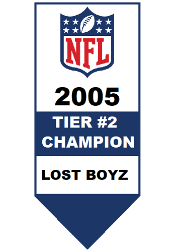 National Football League Tier 2 Champion 2005