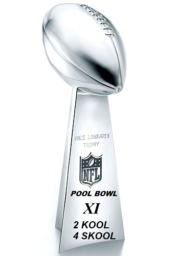 National Football League Pool Champion 2009