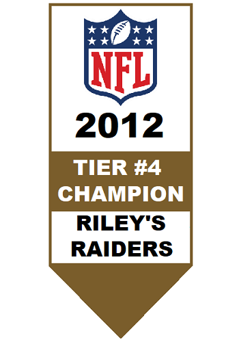 National Football League Tier 4 Champion 2012