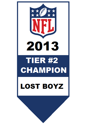 National Football League Tier 2 Champion 2013