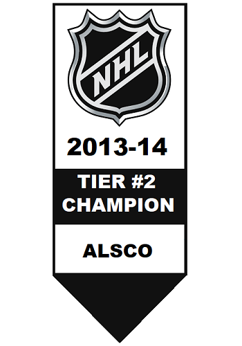 National Hockey League Tier #2 Champion 2013-2014
