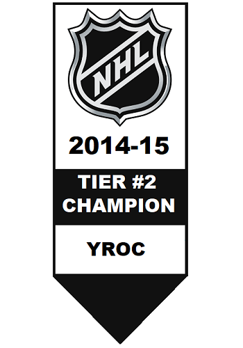 National Hockey League Tier #2 Champion 2014-2015