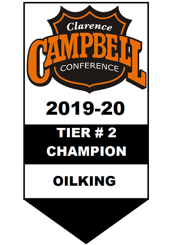 Clarence Campbell Tier #2 Champion 2019-2020