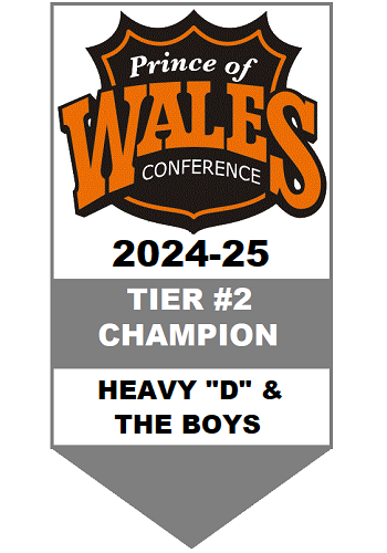 Prince of Wales Tier #2 Champion 2024-2025